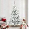 vidaXL Kunstmatige Inklapbare Kerstboom met 300 LED Wit 210 cm PVC