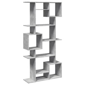 vidaXL Boekenkast 92x29x188 cm bewerkt hout betongrijs