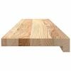 vidaXL Vensterbanken 2 st onbehandeld 90x20x2 cm massief eikenhout