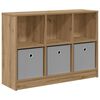 vidaXL Dressoir Artisan Eiken 88,5 x 27,5 x 63,5 cm
