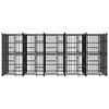vidaXL Hondenkennel 9,22 m&sup2; staal