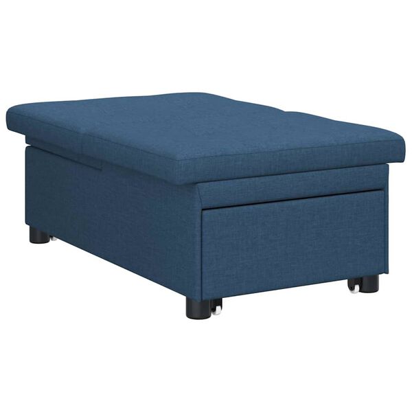 vidaXL Uittrekbare Sofa Bed Blauw 194 x 50 x 82 cm Multiplex