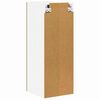 vidaXL Hangkast 2 pcs Ambachtelijke Eik en Wit 30 x 31 x 80 cm