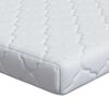 vidaXL Matras Wit 180 x 200 cm Jacquard stof