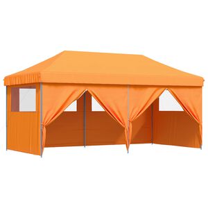 vidaXL Partytent 292 x 580 x 315 cm Oranje Oxford Stof