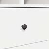 vidaXL Bureau met lade 2 pcs Wit