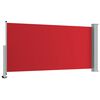 vidaXL Tuinscherm uittrekbaar 120x300 cm rood