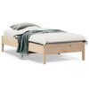 vidaXL Bedframe zonder matras massief grenenhout 75x190 cm