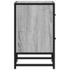 vidaXL Nachtkastjes 2 st 40x31x50 cm bewerkt hout grijs sonoma eiken