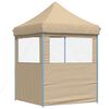 vidaXL Partytent Beige 200 x 200 x 306 cm Oxford Stof