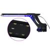 vidaXL Aquariumlamp met klem LED 25-45 cm blauw en wit
