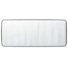 vidaXL Boxspring stof donkergrijs 80x200 cm