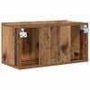 vidaXL Tv-meubelset 3 pcs Bruin 60 x 30 x 30 cm Bewerkt hout