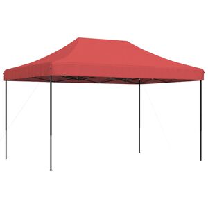 vidaXL Partytent 292 x 440 x 315 cm Bordeauxrood Oxford Stof