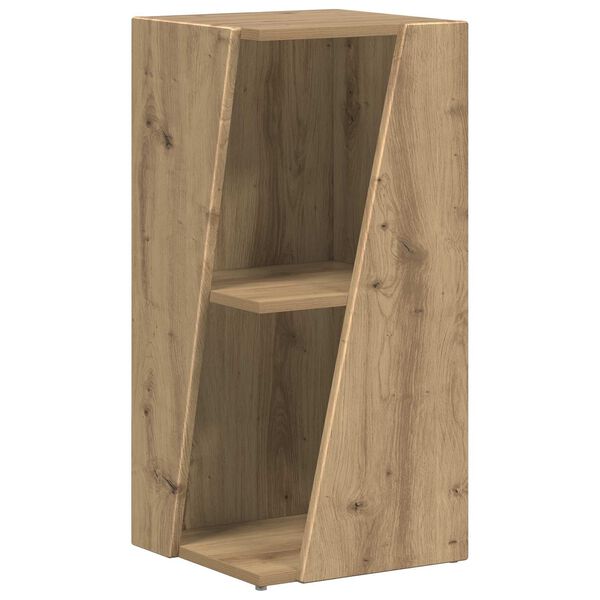 vidaXL Zijplank Artisan Eiken 33 x 32 x 70,5 cm Bewerkt hout