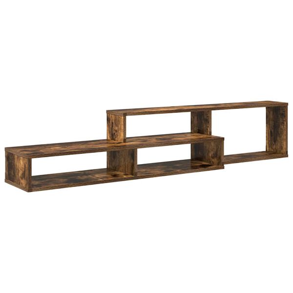 vidaXL TV-stand 150x25x28,5cm Bewerkt hout