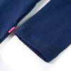 Kindershirt met lange mouwen 128 marineblauw
