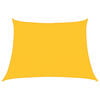 vidaXL Zonnezeil 160 g/m&sup2; trapezium 4/5x3 m HDPE geel