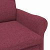 vidaXL Fauteuil Wijnrood 76 x 94 x 102 cm Stof