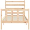 vidaXL Bedframe zonder matras massief grenenhout 90x190 cm