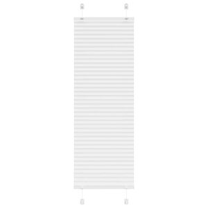 vidaXL Pliss&eacute; rolgordijn 50x150 cm stofbreedte 49,4 cm polyester wit