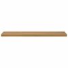 vidaXL Wandplank met opslag 2 pcs Bruin 120 x 23,5 x 4 cm Bewerkt hout