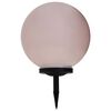 vidaXL Solarlampen 2 st LED rond 40 cm RGB