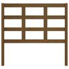 vidaXL Hoofdbord 105,5x4x100 cm massief grenenhout honingbruin