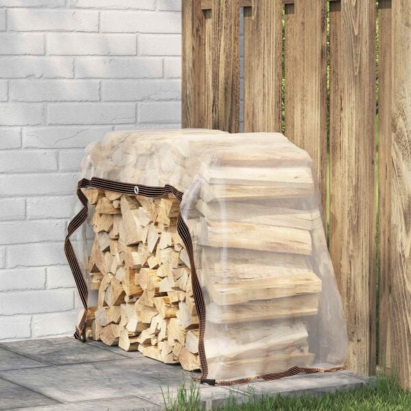 vidaXL Zeil met Oogjes Doorzichtig 1 x 2 m Polyetheen