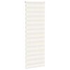 vidaXL Zebra rolgordijn 90x230 cm stofbreedte 85,9 cm marmerbeige