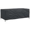 vidaXL Meubelhoes Effen Zwart 229 x 113 x 73 cm 210D