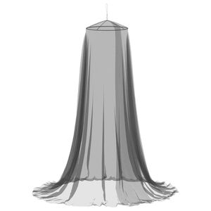 vidaXL Klamboe voor bed 156 mesh Zwart ⌀56 x 220 cm Polyester