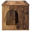 vidaXL Kattenhuis Oudhout 85 x 55 x 50 cm Bewerkt hout