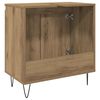 vidaXL Badkamerkast 58x33x60 cm bewerkt hout artisanaal eikenkleurig