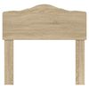 vidaXL Hoofdbord Sonoma Eiken 75 cm Bewerkt hout