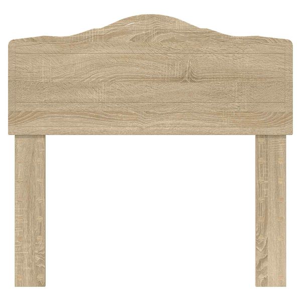vidaXL Hoofdbord Sonoma Eiken 75 cm Bewerkt hout