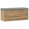 vidaXL Opbergbank Artisan Eikenhout 102x42x45 cm