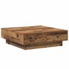 vidaXL Salontafel Oudhout 90 x 90 x 28 cm Bewerkt hout