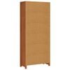 vidaXL Boekenkast Wasbruin 80 x 35 x 183 cm Massief grenenhout