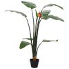 vidaXL Kunst Strelitzia Plant Groen 70 x 18 x 155 cm Stof en PE