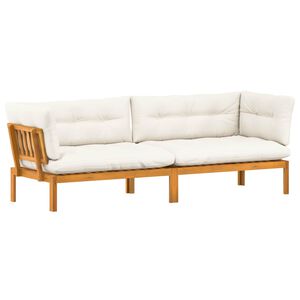 vidaXL Garden Pallet Sofa Units 2 st Massief Acaciahout