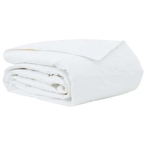 vidaXL Zomer Dekbed Wit 200 x 220 cm Veren