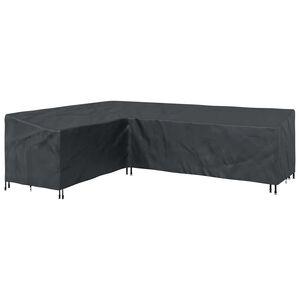 vidaXL Meubelhoes Zwart 286 x 222 x 80 cm
