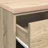 vidaXL Garagekast 40x51x85 cm massief grenenhout sonoma eikenkleurig