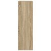 vidaXL Plantenstandaard Sonoma Eiken 30 x 30 x 100 cm Bewerkt hout