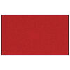 vidaXL Deurmat Rood en Zwart 90 x 150 cm 100% Polyamide