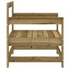 vidaXL Tuinstoelen 2 st geïmpregneerd hout