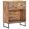 vidaXL Dressoir 60x30x75 cm gerecycled teakhout