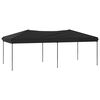 vidaXL Partytent inklapbaar 3x6 m zwart