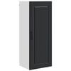 vidaXL Wandkast PORTO Zwart 40 x 31 x 100 cm Bewerkt hout